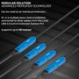 Lindy Rallonge Active Pro USB 3.0 Câble Actif Haute Performance 10 mètres - Extension pour Périphériques SuperSpeed jusqu'à 5 Gbit/s