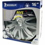 Michelin Lot de 4 enjoliveurs gris métallisé 16 pouces NVS 42