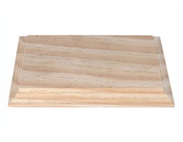 Innspiro Peana rectangulaire en bois de pin massif 30x18cm