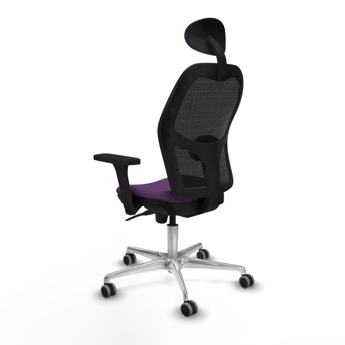 Piqueras y Crespo Chaise de Bureau avec Appui-tête 3D086G1 Violet Piqueras y Crespo Chaise de Bureau avec Appui-tête 3D086G1 Violet