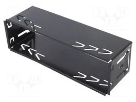 4CARMEDIA Cadre de radio 1 DIN noir pour JVC et Kenwood