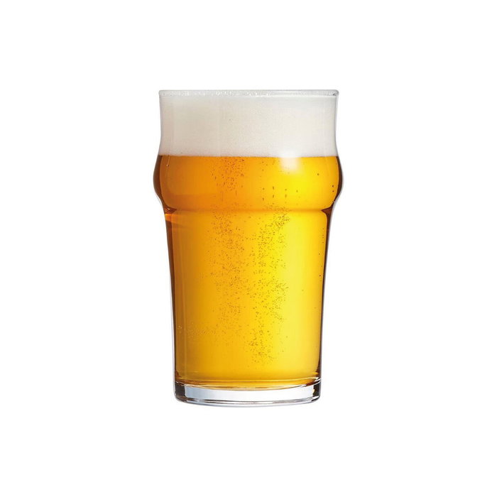 Verre à bière Arcoroc Nonic Transparent verre 280 ml (24 Unités) Verre à bière Arcoroc Nonic Transparent verre 280 ml (24 Unités)