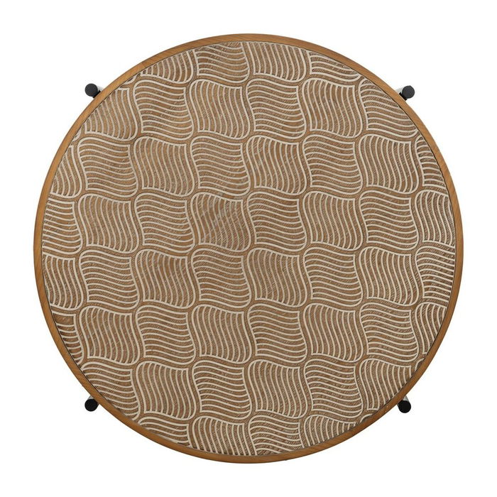 Table Basse Noir Naturel