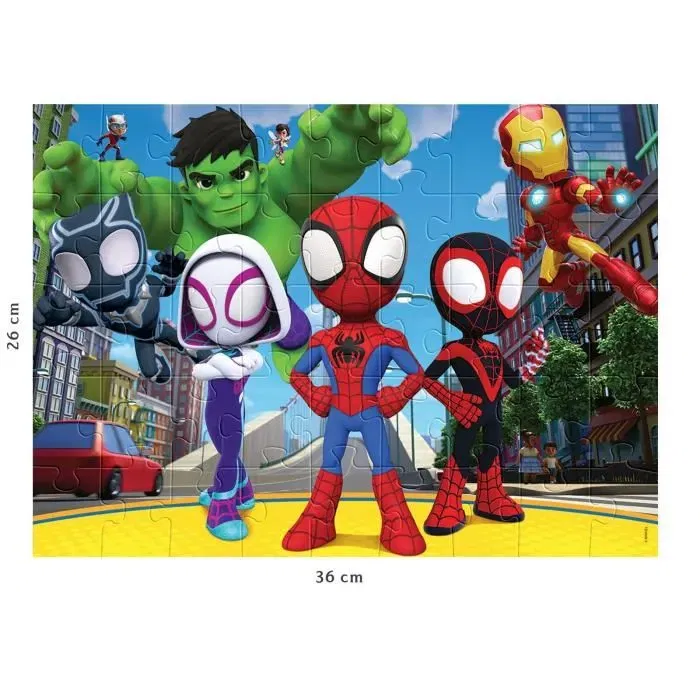 Nathan - Puzzle Spidey et ses amis extraordinaires - 45 pièces - À partir de 5 ans