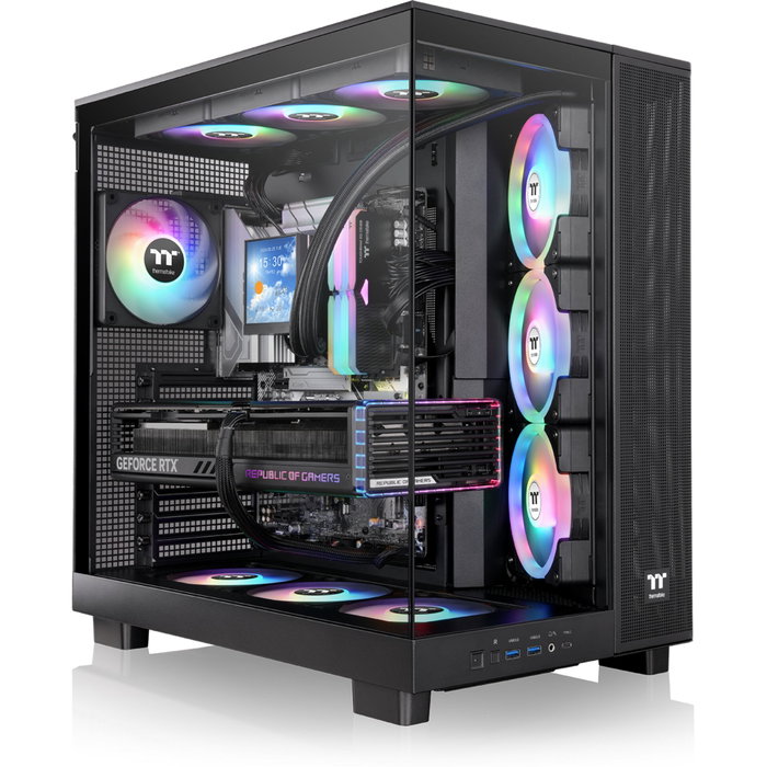 Thermaltake View 380 XL TG ARGB Black Thermaltake View 380 XL TG ARGB Black