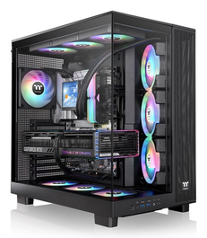 Thermaltake Boîtier PC View 380 XL TG ARGB (CA-11E-00M1WN-00) - Vitre Trempée, Noir