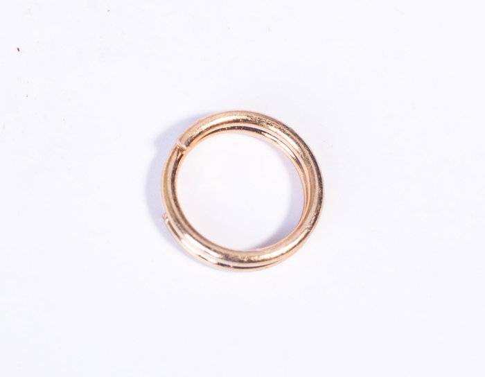 Innspiro Anneaux métalliques ronds doubles dorés 7mm 100u Innspiro Anneaux métalliques ronds doubles dorés 7mm 100u