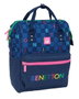 Benetton Sac à dos avec anses pour ordinateur portable 13" modèle Damero 27x40x19cm