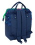 Benetton Sac à dos avec anses pour ordinateur portable 13" modèle Damero 27x40x19cm