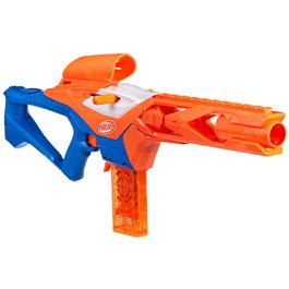 Hasbro Nerf N Series Fusil Pinpoint F8621 - Viseur et Canon Extra-Long pour Précision, Capacité 10 Fléchettes, Lancement par Pompage