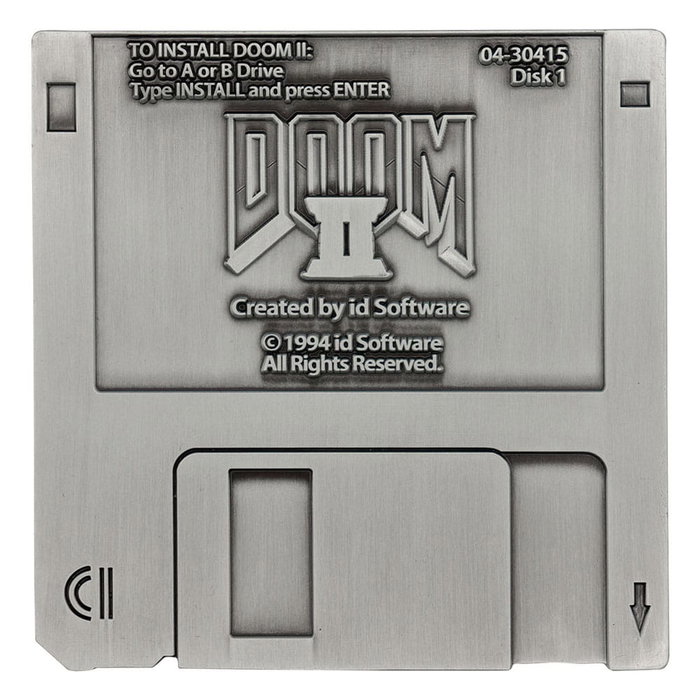Doom 2 réplique Arena Floppy Disk Limited Edition Doom 2 réplique Arena Floppy Disk Limited Edition