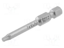 WERA Embout de tournevis Torx® TX10 1/4 inch 50 mm