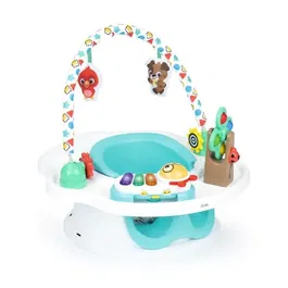 Baby Einstein SuperSeat - Siège évolutif 3-en-1 bébé de 0 à 3 ans, Siège d'activités avec jouets interactifs, réhausseur de table, sans BPA