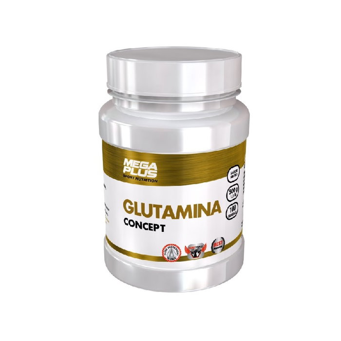 MEGA PLUS Glutamina Concept 500g