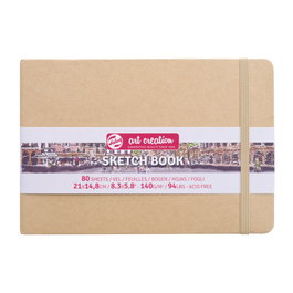 Talens Art Creation Carnet de croquis couverture Kraft 21 x 14,8 cm