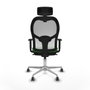Piqueras y Crespo Chaise de Bureau Jorquera 1D086G2 Vert