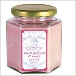 CERABELLA Bougie SUCREG6 violet confiture-musk