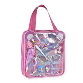 Hello Kitty - Set de beauté rose, trousse avec lunettes pour enfant - 21.0 x 22.5 x 5.0 cm