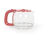 Livoo - Cafetière électrique DOD201RC - 1000 W - Capacité 1.5 L (12-14 tasses) - Rouge chili - Système anti-gouttes et maintien au chaud