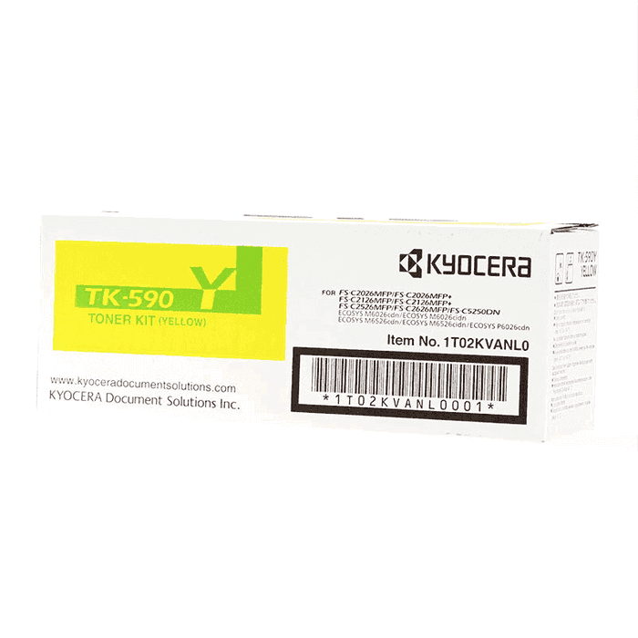 Kyocera Toner TK-590Y / 1T02KVANL0 Jaune Kyocera Toner TK-590Y / 1T02KVANL0 Jaune