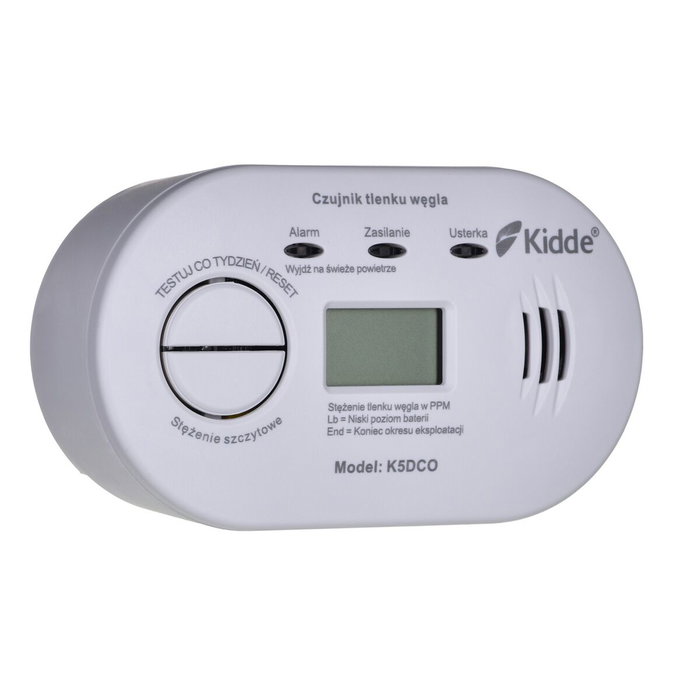 Kidde K5DCO Détecteur de monoxyde de carbone Kidde K5DCO Détecteur de monoxyde de carbone