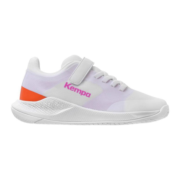 Chaussures de Sport pour Enfants Kempa Kourtfly Blanc Enfant Unisexe Handball L