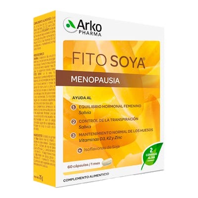 ARKOPHARMA FITOSOYA 60 gélules ARKOPHARMA FITOSOYA 60 gélules