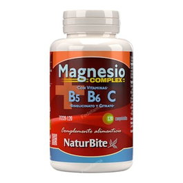 Vitameal Complexe Magnésium avec Vitamines B5 B6 C 120 Comprimés