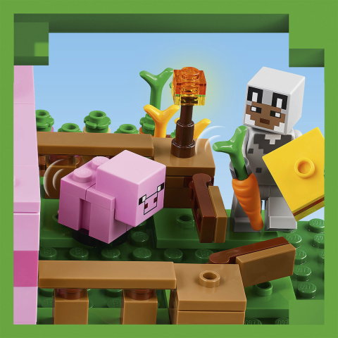 LEGO Minecraft 21268 La Maison du Cochon Bébé