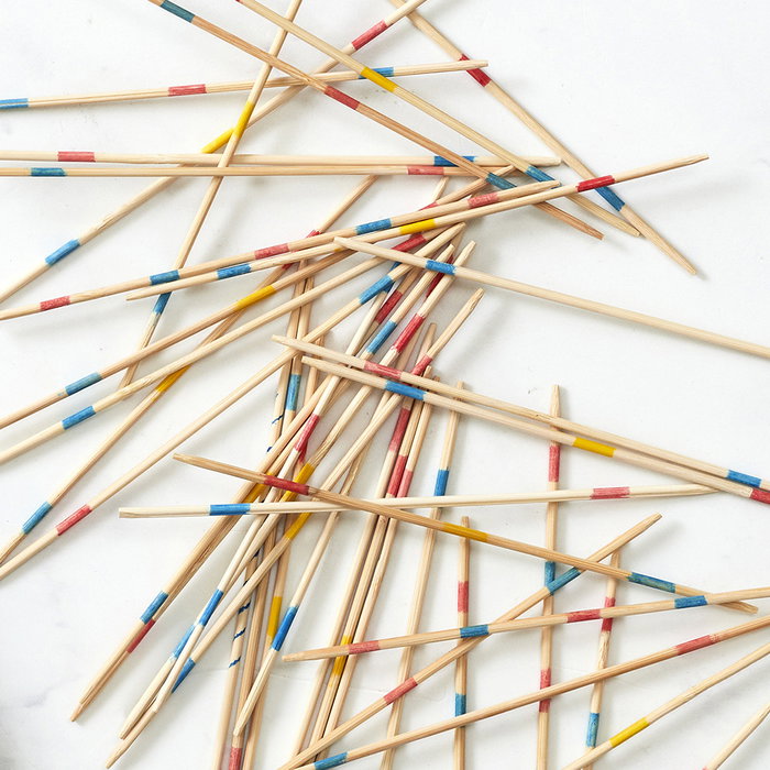 Mister Gadget Mini Mikado 41 pièces en bois 18 cm