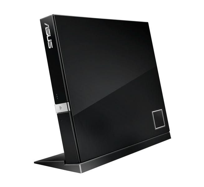 Asus SBW-06D2X-U Graveur Blu-ray Externe avec Support BDXL jusqu'à 128 Go, Gravure 6X, 3D, Conversion 2D vers 3D et Design Primé
