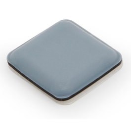 HERRAJES ALK Patin de glissement PTFE gris, pack de 200