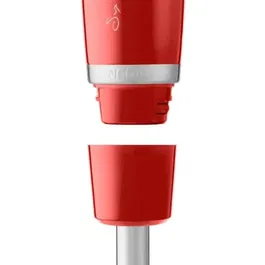 Sencor Mixeur Plongeant SHB 4464RD, 800 W, Rouge, avec Bol Mélangeur et Hachoir