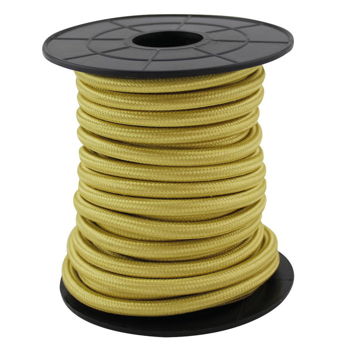 GSC Evolution Câble textile 10m (2x0.75mm) Champagne GSC Evolution Câble textile 10m (2x0.75mm) Champagne