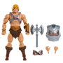 MATTEL Masters of the Universe Figure He-Man Révolution Articulée 17,7 cm avec Armure et Accessoires