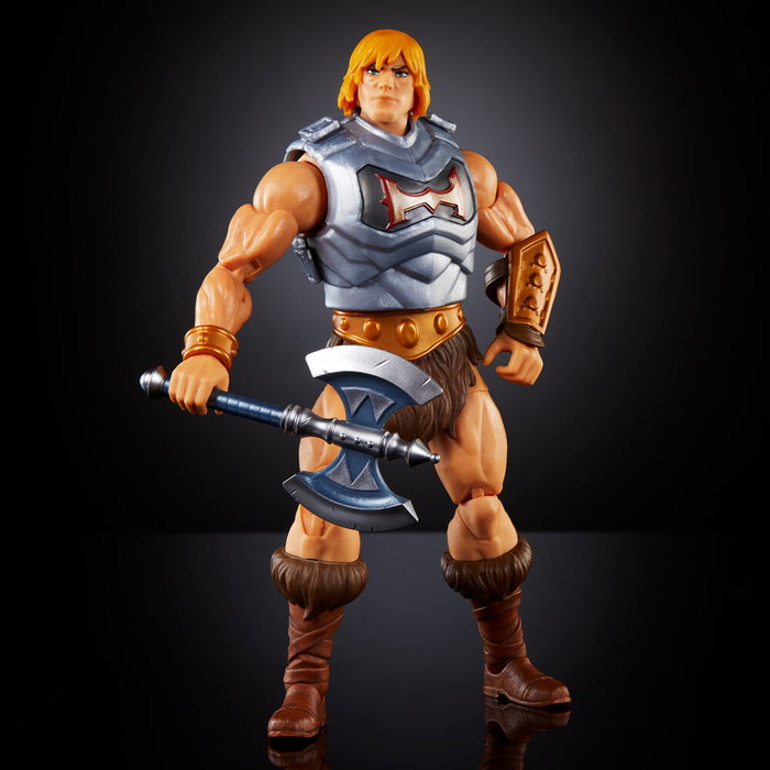 MATTEL Masters of the Universe Figure He-Man Révolution Articulée 17,7 cm avec Armure et Accessoires MATTEL Masters of the Universe Figure He-Man Révolution Articulée 17,7 cm avec Armure et Accessoires