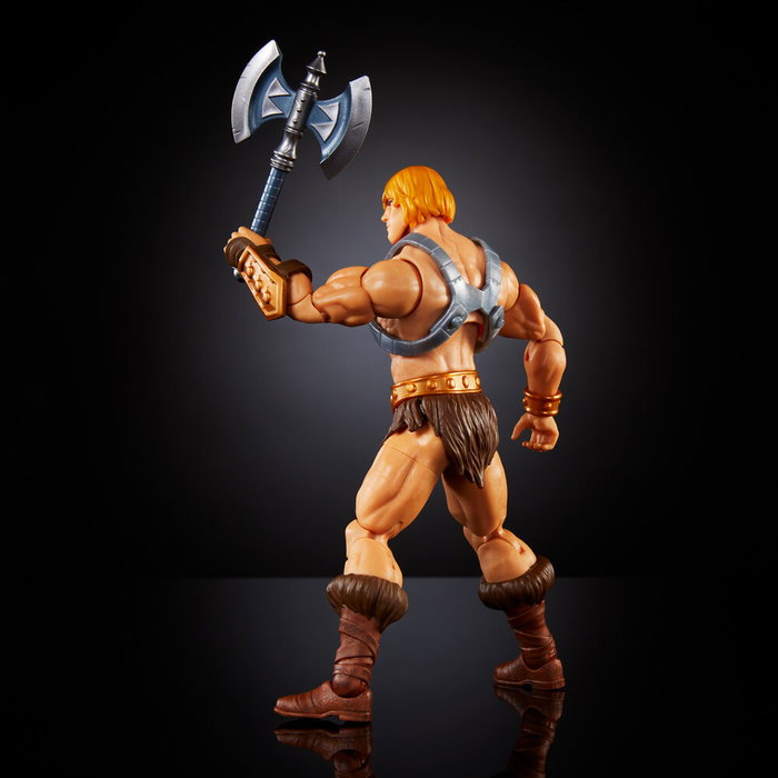 MATTEL Masters of the Universe Figure He-Man Révolution Articulée 17,7 cm avec Armure et Accessoires MATTEL Masters of the Universe Figure He-Man Révolution Articulée 17,7 cm avec Armure et Accessoires