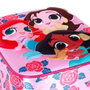 KaracterMania Sac à Dos Disney Princesses 3D Flowers 31 cm avec Emplacement Nom, Compartiment Unique, Dos et Bretelles Rembourrés, Poche Latérale Filet
