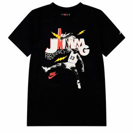 T shirt à manches courtes Enfant Jordan Mj Jamming Ss Noir