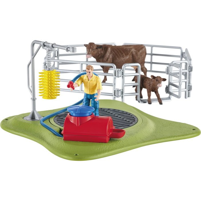 Schleich Farm World 42529 Happy Cow Wash