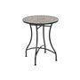 Table d'appoint Home ESPRIT Noir Multicouleur 60 x 60 x 72 cm