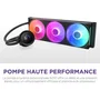 Nzxt RL-KR360-B2 Kraken Plus 360 RGB Refroidissement Liquide avec Écran Personnalisable 1.54" et Ventilateurs RGB Noir