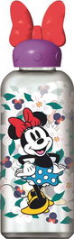 Ecozen Bouteille isotherme 3D Minnie Sunshine 560 ml avec figurine - Pour enfants dès 3 ans