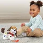 Vtech Baby Toutou 1,2,3 Promene-Moi - Petit chien interactif avec détecteur de mouvement, sons, chansons et boutons lumineux pour bébé