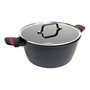 Casserole avec Couvercle San Ignacio denia experto Rouge Transparent Ø 28 cm