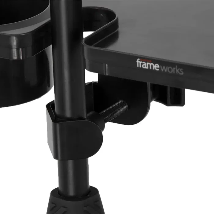 FRAMEWORKS Bandeja de accesorios para pie de micro avec porte-gobelet et support médiators