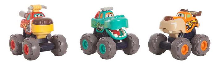 Creaciones Llopis Camion Monstre Tigre en Polyester, Jouet pour Enfants dès 1 An, 17 x 15 x 15 cm Creaciones Llopis Camion Monstre Tigre en Polyester, Jouet pour Enfants dès 1 An, 17 x 15 x 15 cm
