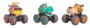 Creaciones Llopis Camion Monstre Tigre en Polyester, Jouet pour Enfants dès 1 An, 17 x 15 x 15 cm