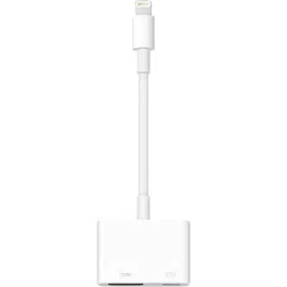 Apple Adaptateur vidéo Lightning vers HDMI numérique MW2P3ZM/A - Pour iPhone, iPad, iPod - Transmission écran jusqu'à 1080p