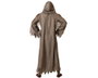 Atosa Costume de Mage Marron avec Capuche et Tunique Longue - XL